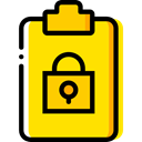 checking, Verification, Files And Folders, Clipboard, list, Tasks Gold icon