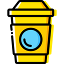 food, coffee cup, hot drink, Coffee Shop, Take Away, Paper Cup, Food And Restaurant, Coffee Gold icon