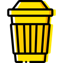 Coffee, food, coffee cup, Food And Restaurant, hot drink, Coffee Shop, Take Away, Paper Cup Gold icon