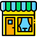 Business, store, buildings, Restaurant, Coffee Shop, Food And Restaurant Gold icon