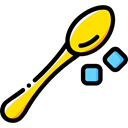 food, Restaurant, spoon, Cutlery, Tools And Utensils, Food And Restaurant Black icon