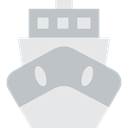 transportation, Boat, transport, ship, Cruise, Yacht, Ships, Shipping And Delivery Silver icon