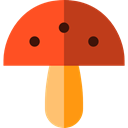 Mushroom, nature, Fungi, Amanita, Muscaria OrangeRed icon
