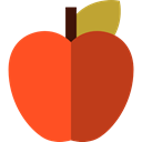 Apple, vegetarian, vegan, Healthy Food, Food And Restaurant, food, Fruit, organic, diet OrangeRed icon