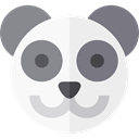 panda, zoo, Animals, Wild Life, Animal Kingdom WhiteSmoke icon