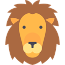 Animal, lion, zoo, Animals, Circus, mammal, wildlife Sienna icon