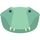 Crocodile, Animals, wild, reptile, wildlife, Animal, zoo LightGreen icon