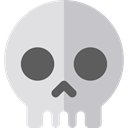 signs, Poisonous, Healthcare And Medical, Dead, skull, halloween, dangerous, medical Gainsboro icon