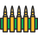 miscellaneous, Bullets, bullet, Ammo, weapons, Munition, Signaling DarkSlateGray icon