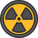 Energy, Alert, power, nuclear, industry, Radioactive, radiation, signs, Signaling DarkSlateGray icon