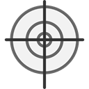 sniper, weapons, Seo And Web, Aim, Target, shooting WhiteSmoke icon