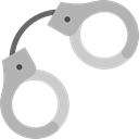miscellaneous, Handcuffs, Policeman, Arrest, jail, Tools And Utensils, Prision Black icon
