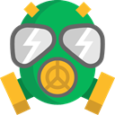Tools And Utensils, Biological Hazard, Respirator, Gas Mask, Chemical Weapon, miscellaneous SeaGreen icon