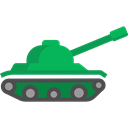 Signaling, Tanks, miscellaneous, weapon, canon, war, Tank, wars, weapons Black icon