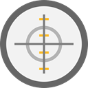 weapons, Aim, miscellaneous, Target, shooting, sniper WhiteSmoke icon