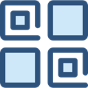 Grid, interface, ui, Squares, Visualization, Interface And Web DarkSlateBlue icon