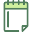 Note, Notebook, notepad, interface, writing, ui, Tools And Utensils, Writing Tool DimGray icon