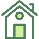 Home, house, Construction, buildings, property, real estate DimGray icon