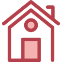 Home, house, Construction, buildings, property, real estate Sienna icon