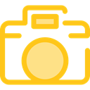 technology, photograph, photo camera, picture, interface, digital Gold icon
