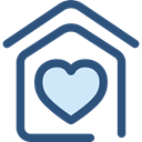 Home, house, Construction, buildings, property, real estate DarkSlateBlue icon