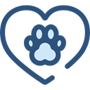 Heart, interface, Like, shapes, Peace, lover, loving, Healthcare And Medical DarkSlateBlue icon