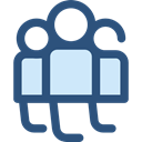 people, user, team, men, Users, group DarkSlateBlue icon