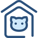 miscellaneous, Animals, kennel, Doghouse, Pet House, Dog House, Furniture And Household DarkSlateBlue icon