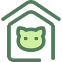 miscellaneous, Animals, kennel, Doghouse, Pet House, Dog House, Furniture And Household DimGray icon