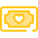 Business, Money, Cash, Currency, Business And Finance, Notes Gold icon