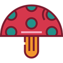 Mushroom, nature, Fungi, Amanita, Muscaria Crimson icon