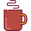 hot drink, Tea Cup, Food And Restaurant, Coffee, food, Chocolate, mug, coffee cup Sienna icon