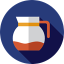 tea, food, Cafe, hot drink, Coffee Shop, Coffee Pot, Food And Restaurant DarkSlateBlue icon