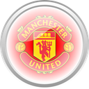 flag, Manchester united, Football, premier english LightPink icon