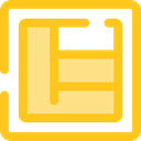 Display, Multimedia, Copy, layout, square, interface, ui, Multimedia Option Gold icon