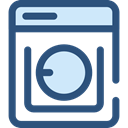 washer, washing machine, technology, Laundry DarkSlateBlue icon