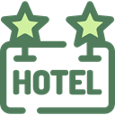 sign, hotel, Rest, Hostel, signs DimGray icon