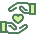 love, Loyalty, Gestures, Hand Gesture, Seo And Web, Heart DimGray icon