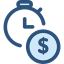 Seo And Web, watch, tool, Money, Tools And Utensils, Clock, time DarkSlateBlue icon