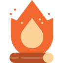 hot, Burn, Flame, nature, halloween, Bonfire, Camping, campfire Tomato icon