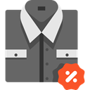 Shirt, Clothes, clothing, Discount, fashion, Elegant, Masculine, Tie DimGray icon