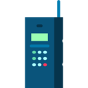 telephone, cellphone, technology, phone receiver, Communication, phones, phone call Teal icon