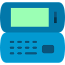 telephone, mobile phone, cellphone, Telephones, technology, Communication, phone call DarkTurquoise icon