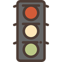 stop, light, Business, Traffic light, Road sign, buildings, Signaling, Stop Signal, Architecture And City DarkSlateGray icon