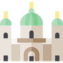 Architectonic, Berlin Cathedral, christian, landmark, Monuments LightGray icon