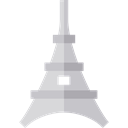 france, travel, europe, Eiffel tower, Monument, structure, engineering, landmark, Monuments, Architectonic Black icon
