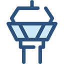 security, Airport, tower, buildings, Air Traffic, Control Tower, Architecture And City DarkSlateBlue icon