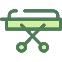 Medical Assistance, Emergencies, hospital, transport, stretcher, Health Care, Illness DimGray icon