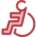 Access, wheelchair, handicap, Tools And Utensils, Disabled, hospital, disability Sienna icon