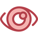 vision, Ophthalmology, medical, Eye, optical Sienna icon